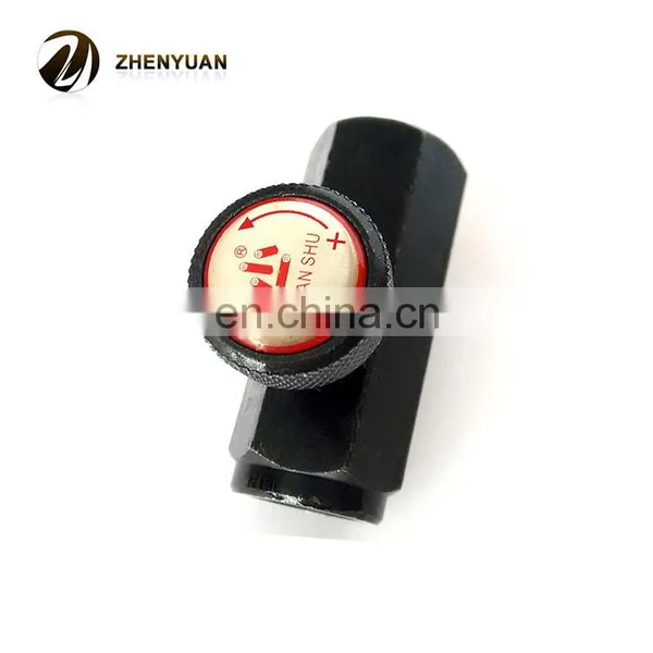 Hydraulic Screw Type One - Way Flow Control Regulating Throttle Valve KC-02,03,04,06,08 Air Pressure Regulating Valve photo-4