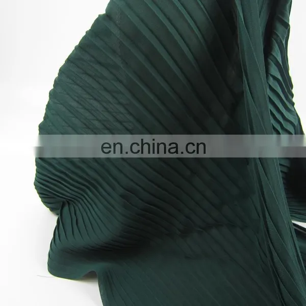 100% Polyester Pleated Chiffon Fabric photo-3