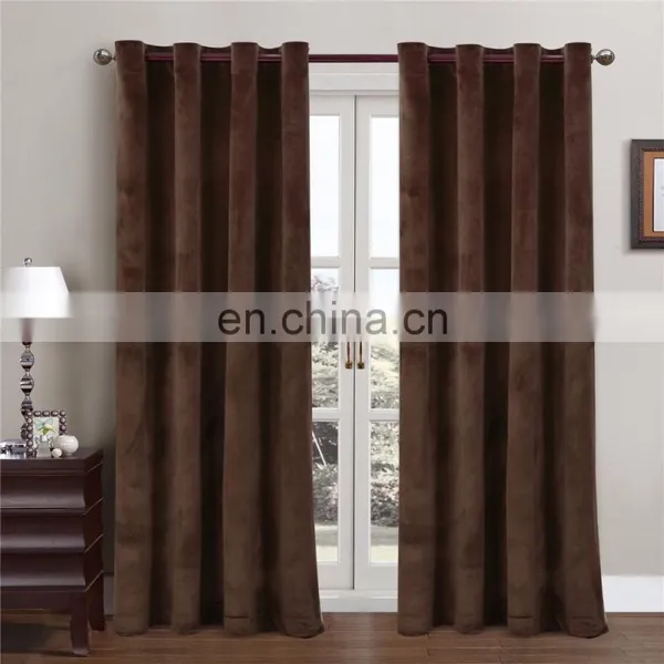 Hot Sale & High Quality Velvet Window Curtain With Great Price photo-5