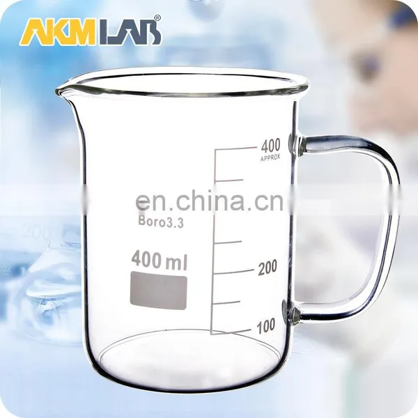 AKMLAB Heat Resistant Pyrex Glass Beaker Mug photo-2