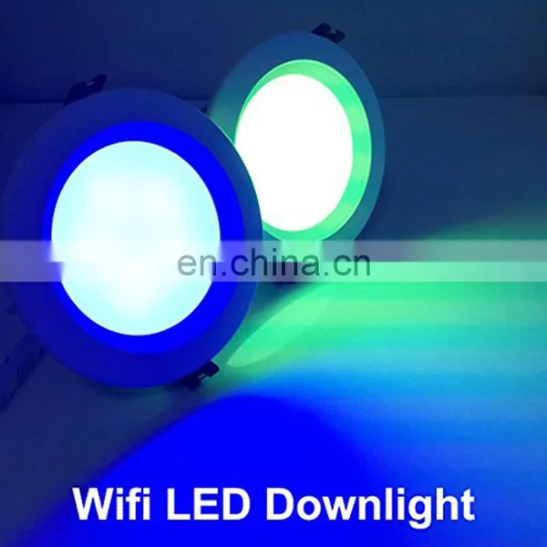 Hot Sell Smart Recessed Downlight Led 10W Dimmable Easy Installation Wifi Enable Smart Downlight by Amazon Echo Google Home photo-3