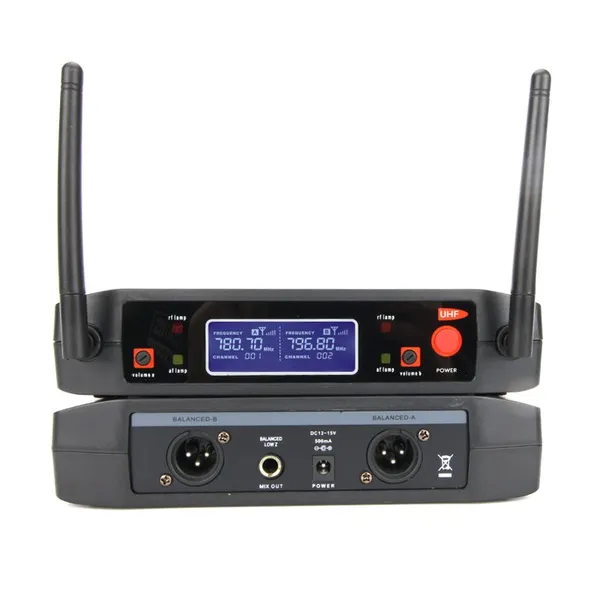 100% Original Snail GLXD8 Wireless Microphone System, LCD Display, High Sound Quality, Remote Reception, Suitable for Meeting, Street Bar, Concert, Church and Other Places to Use photo-3