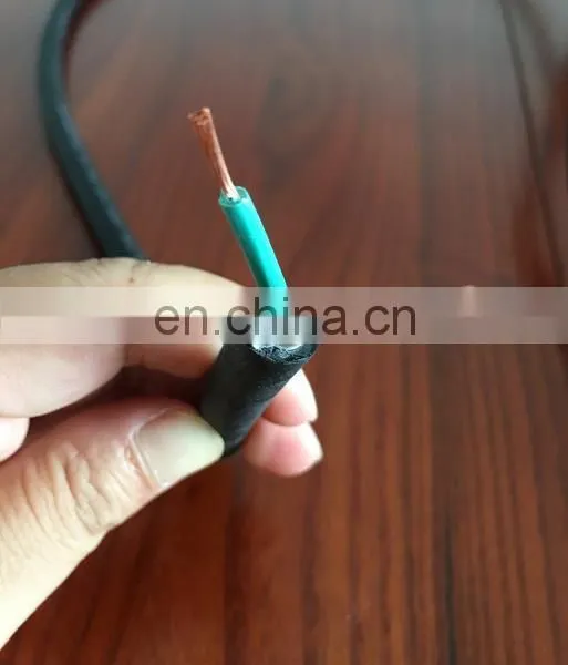 Flexible Pure Copper Rubber Insulated H07RN-F Cable 3x1.5mm2 photo-2