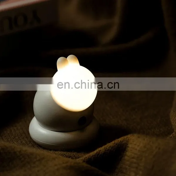 2020 New Design LED Night Light Touch Tap Lamp Bedroom Energy-saving LED Silicone Lamp for Kids photo-2