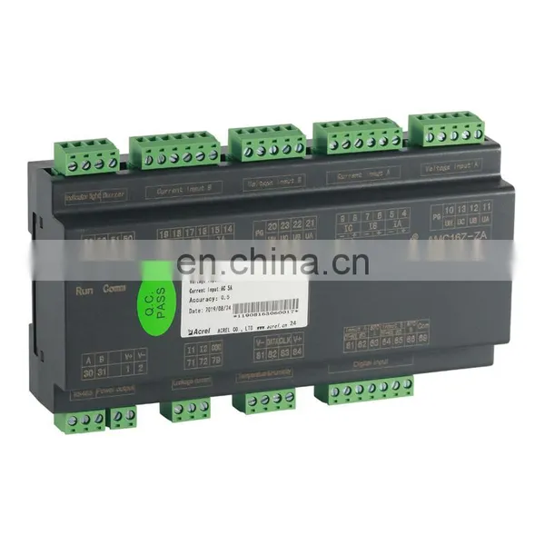 5A Dual-circuits Monitoring Data Center Multi Channels Din Rail Ac Power Meter Outlet Circuit Monitoring Full Electric Parameter photo-2