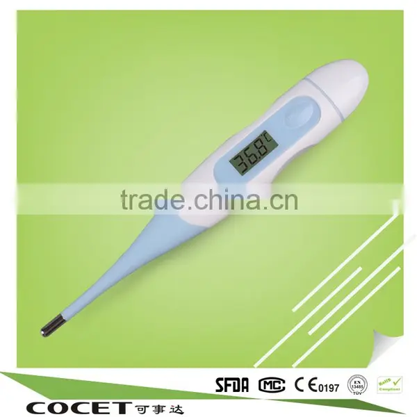 Digital Thermometer Specification, Medical Care Thermometer for Sell Flexible Tip Manual Digital Thermomete photo-3