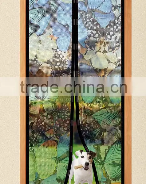 Anti Mosquito Magnetic Magic Mesh Screen Door photo-2
