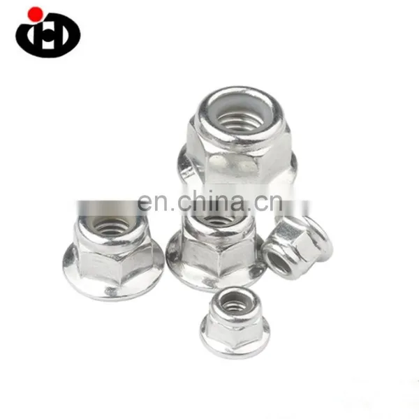 Stainless Steel Self-locking Nuts Hexagon Self-locking Nylon Nuts photo-4