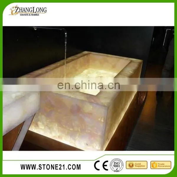 Hot Sale Low Price Afghan Green Onyx Transparent Yellow Onyx Stone photo-3