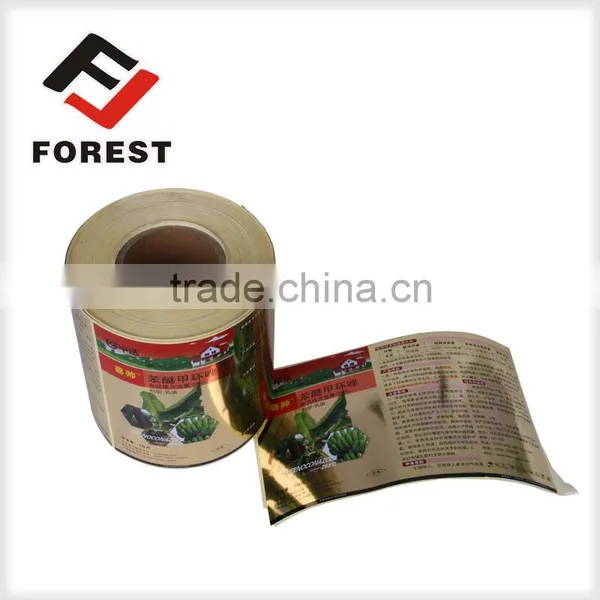 Advertising Self-adhesive Pesticide Printed Label, Shrink Label Clear photo-5