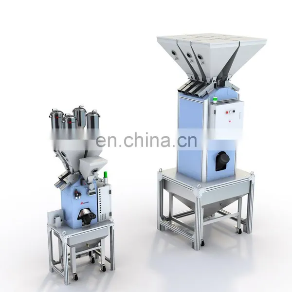 Industrial High Capacity Horizontal Automatic Pvc Granules Plastic Industry Gravimetric Batch Blender photo-4