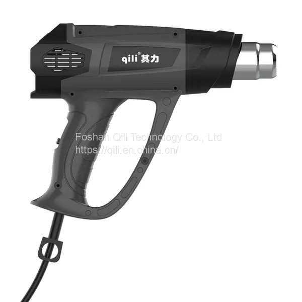 Qili 610b Hareware Tool Qili Factory Wholesale Electric Heat Gun Stepless Temperature Regulation by Rear Knob Heat Gun 2000W photo-4
