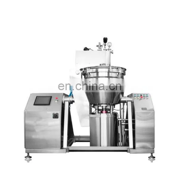 PLC control automatic process cheese cooker