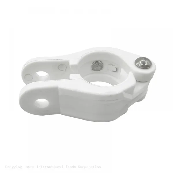 ISURE MARINE High Quality Factory Wholesale White Nylon Adjustable Clamp for 22-28mm