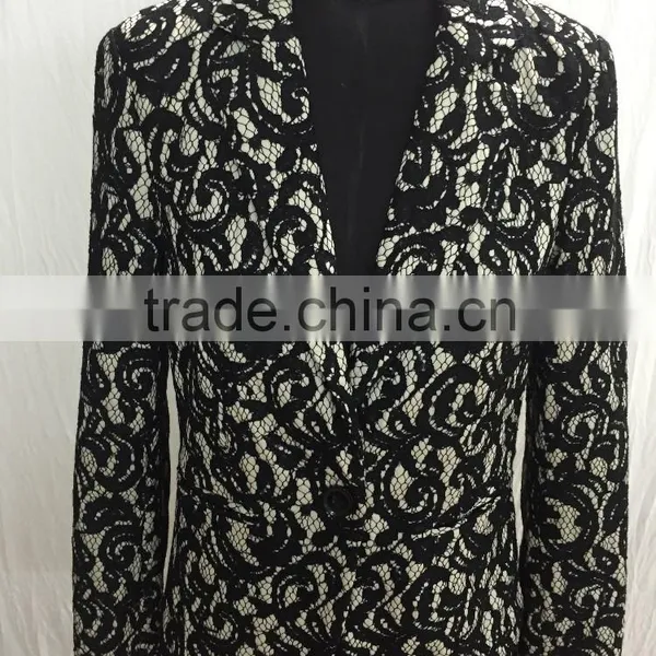 2015 New Embroidery Fabric Neck Designs for Casual Women Western Dress photo-3