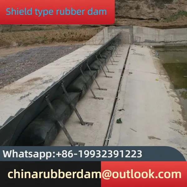 New Rubber Dam, Garden Style Dam, Simple Dam, Automatic Lifting Rolling Dam, Spot Gas Shield Dam photo-5