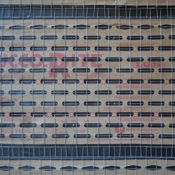 Dry Indoor Projects Welded Wire Mesh Square Hole Corrosion Resistant Bending Cutting Services for Wall Rendering Construction