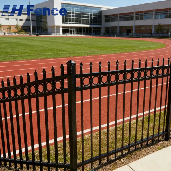 Top-Grade Powder Coated Aluminum Wrought Iron Fence Panels for Longevity photo-5