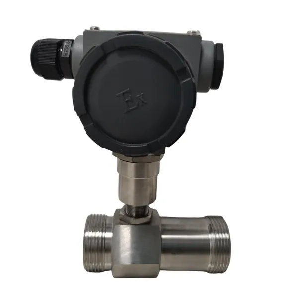 Kyue KTF200 Industrial Automation Liquid Turbine Flowmeter 4-20mA Pulse RS485 Diesel Fuel Hot Water Flow Meter Flow Sensor photo-4