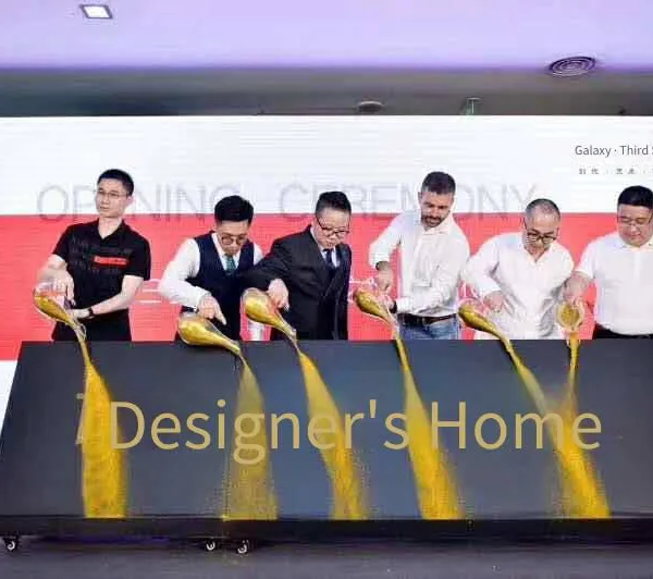 Starting Handprint Column, Gilded Sand, Dry Ice, Lifting Push Rod, Scroll, Domino Starting Ceremony Props