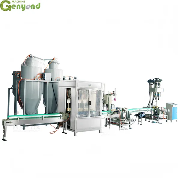 Automatic Bag on Valve Spray Can Filling Machine With Fire Extinguisher, Spray Paint Filling Machine Spray Can Filling Machine