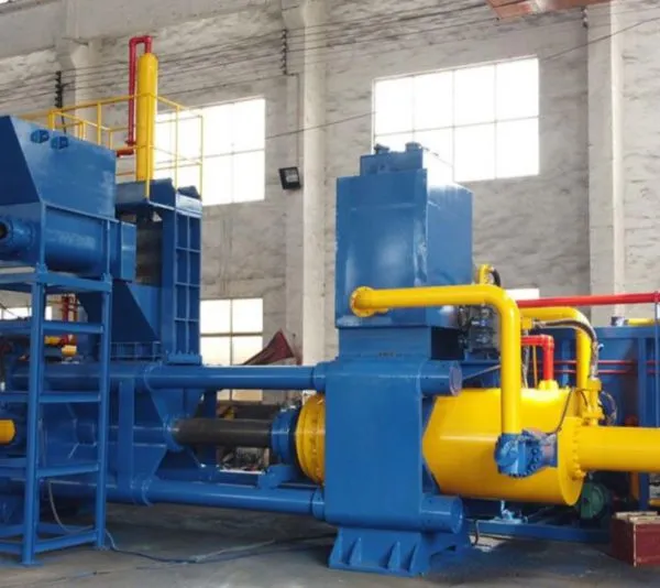 Horizontal Briquetter For Steel Chips Shavings Borings High Density Capacity photo-3