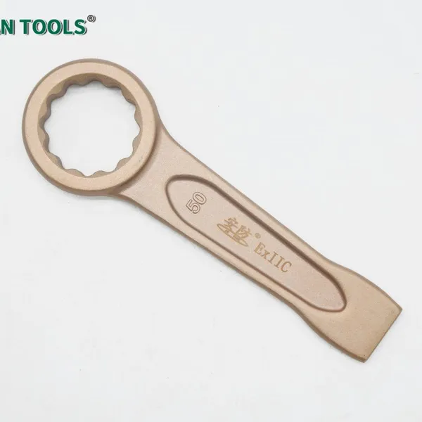 Non-Sparking Striking Box Wrench 36mm Beryllium Copper Spark-Proof Tool photo-3