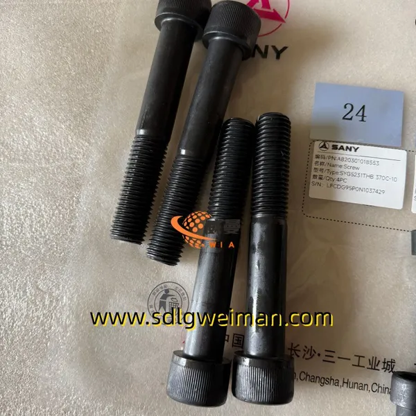 Original Sany Screw A820301018553 For Sany Concrete Pump Spare Parts photo-2