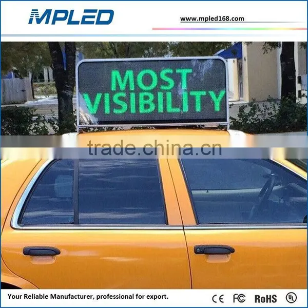 Rustproof Rectangle Wireless LED Display Outdoor Advertising LED Display Cheap Tickets