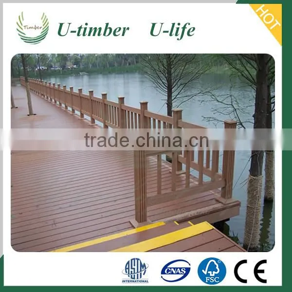 Hot Sale Solid Teak Wood Plastic Composite Door Price photo-2