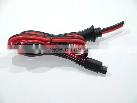5mm2 sq 2C Red /Black Power Cable With 2PIN SAE and Molding SR Power Cable photo-5