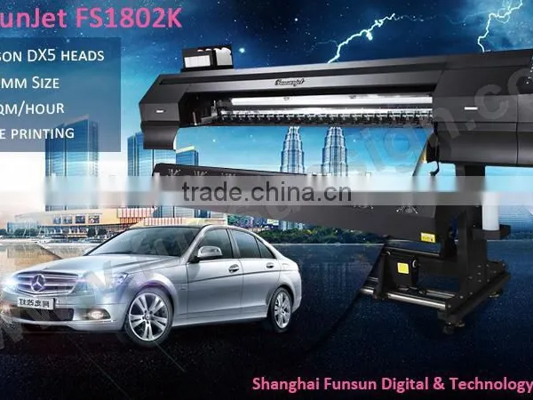 China Top Brand FunsunJet FS1700K 1.7m Sublimation Dx5 Printer photo-2