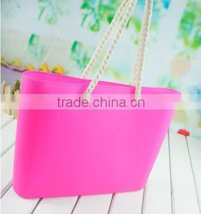 Custom Colored Silicone Ladies Women Shoulder Bag