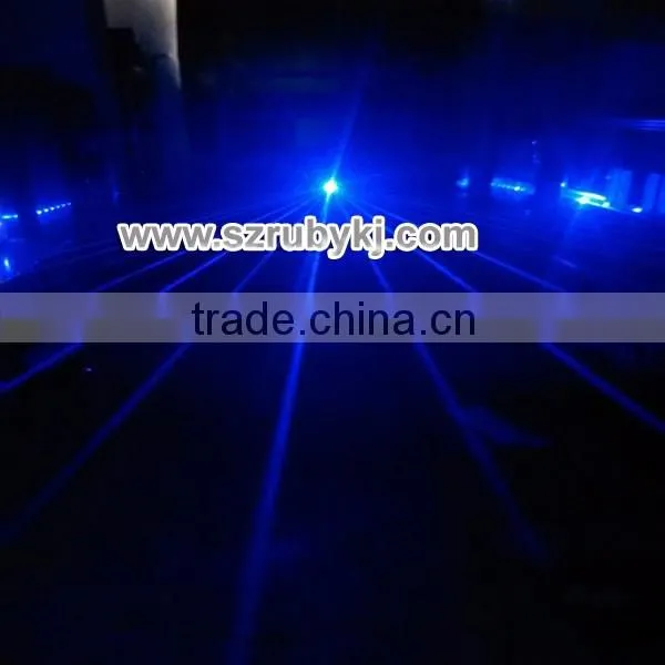 360 Degree Moving Head Blue 445nM 300mW Laser Light Mini Beam Projector photo-4