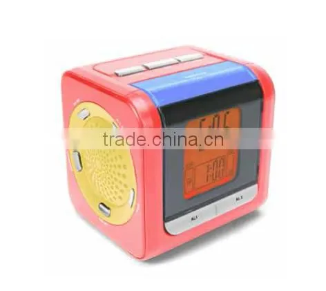 Top Sale Synchronised Projector Alarm Clock Radio photo-2