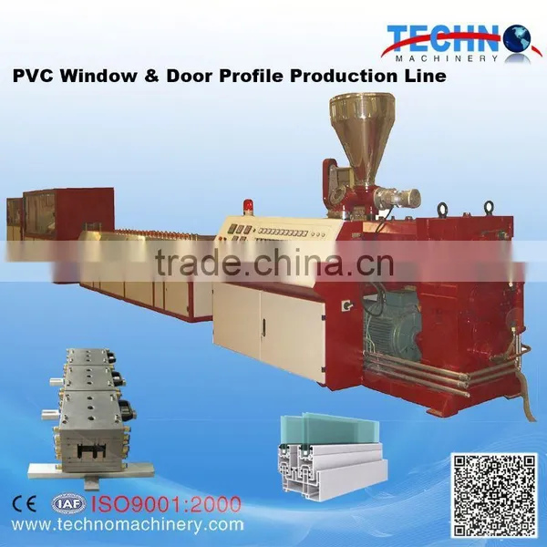 PVC Window and Door Profile Machine to Manufacture/PVC Window Door Profile Machine Manufacturer