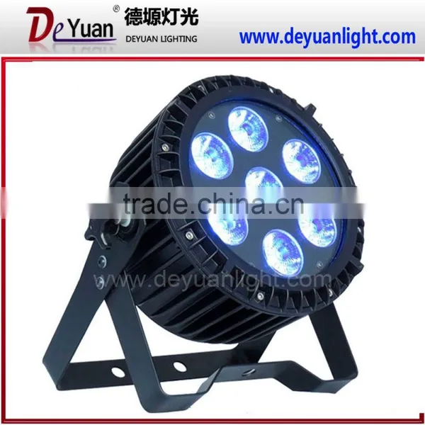 China Small Outdoor 7pcs*12w Rgbw uv Led Par Light dj Equipment photo-5