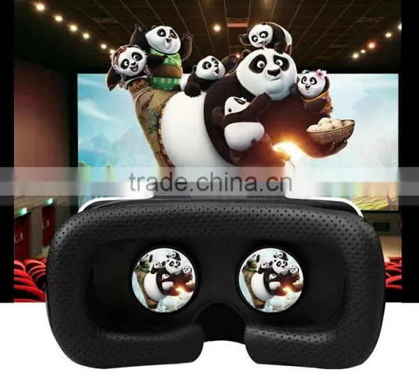 Virtual Reality Personalized Mini 3D VR Headset VR Glasses Case Box For Mobile Cell Phone 5.5Inch- 6.3 Inch photo-5