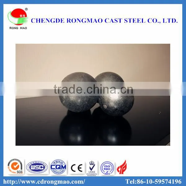Low Price Low Chrome 40mm Cast Steel Grinding Ball