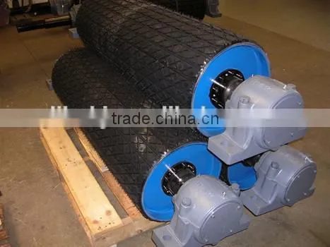 30000h Conveyor Pulley/ Heavy Pulley/ Rubber-lagged Pulley for Belt Conveyor photo-3