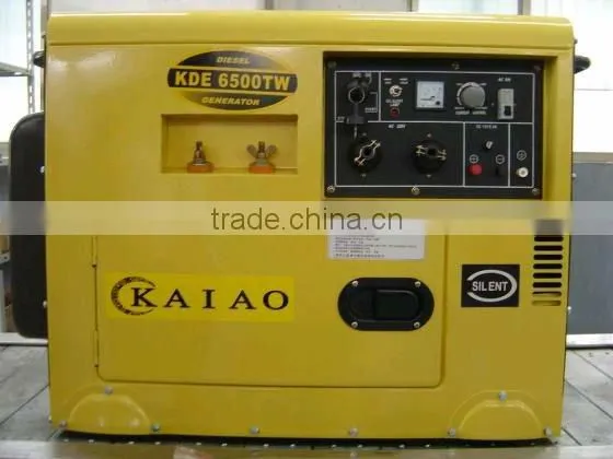 160A Silent Diesel Welder Generator Power Set KDE6500TW