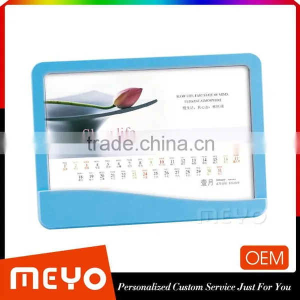 Picture Frame Shape Calendar,Photo Frame Shape Standing 2016 Monthly Calendar photo-6