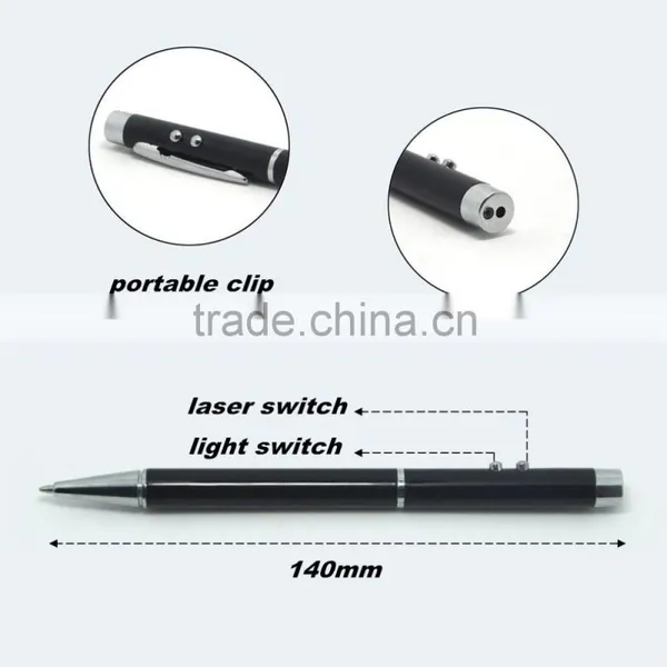 (120397) Factory Direct Sale Promotional Stylus Ball Pen With Led Light&red Laser photo-2