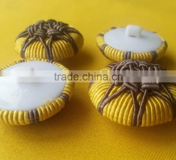 Braided Cord Covered Button For Fashion Ladies Wear -- F1531 photo-2