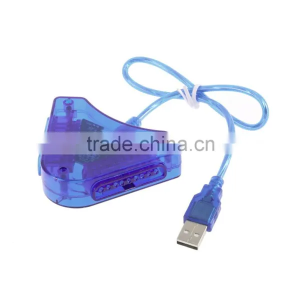 Joypad Game USB Dual Player Converter Adapter Cable For PS2 Attractive Dual Playstation 2 PC USB Game Controller Wholesale photo-4