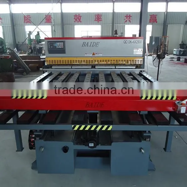 Shearing machine CNC feeder