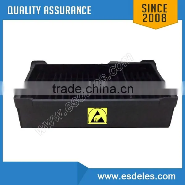 320*235*43mm Size Esd Hollow Board Turnover Box With High Quality photo-2