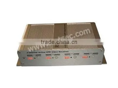 4 ch Active Balun RJ45 and Terminal Block Distance:1800M Power: 12VDC Video Transmission via UTP CAT5(SU-2804R) photo-2