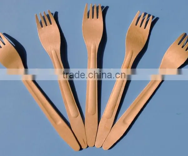 Disposable Wooden Fork
