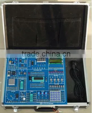 Microcontroller programmer kit,Electronic training kit,Microcontroller Experiment Equipment kit (module type AVR+PIC+MCS51)